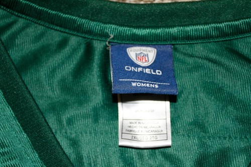 Reebok NFL Equipment NY Jets #6 Mark Sanchez Replica Football Women' Jersey-L@@K - Picture 3 of 10