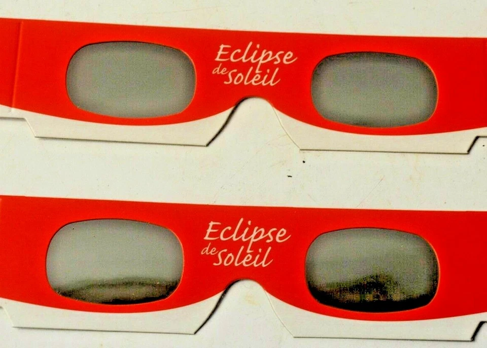 LOT DE 2 PAIRE LUNETTE ECLIPSE REVUE ASTRONOMIE MAGAZINE LIVRE TELESCOPE LUNE - Bild 3 von 4