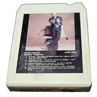 Razzy Bailey Makin' Friends 8-Track Cartridge RCA Records