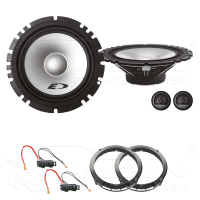 ALPINE LAUTSPRECHER für SEAT LEON II 1P 2005-2012 Front Heck 2-Wege 280W #ABDU