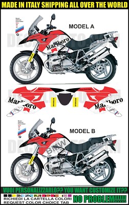 STICKERS R1200 GS 2004 2007 BOXER HATTRIC TRIBUTE COMPATIBLE KIT