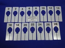 Clothing Rack Rectangular Size Divider Women's Assortment Hanger Retail Store 0