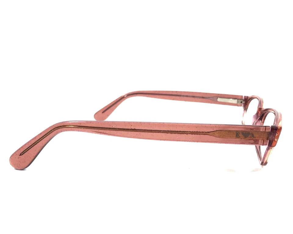 Monturas de gafas Emporio Armani 610 370 cristal brillo rosa ovalado 52-17-140 Foto 3 de 4