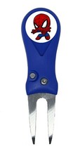 Spiderman Spider Man Chibi Marvel Golf Ball Marker Switchblade Divot Tool