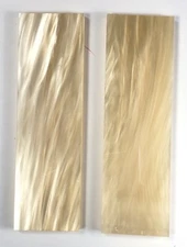 2 Pcs Of Kirinite™ ANTIQUE PEARL Knife Handle Blanks Scales .125" x 5.75" x 1.7