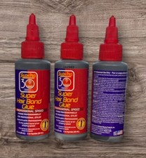 NUMBER 1 - Salon Pro 30 SEC SUPER HAIR BOND GLUE PROFESSIONAL SPEED 2oz 3 Packs