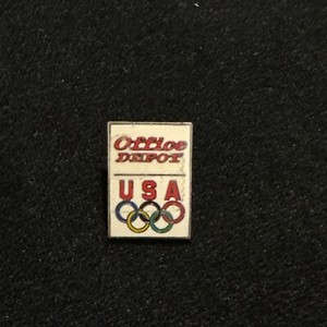 Office Depot USA Olympic Games Advertising Lapel / Hat Pin