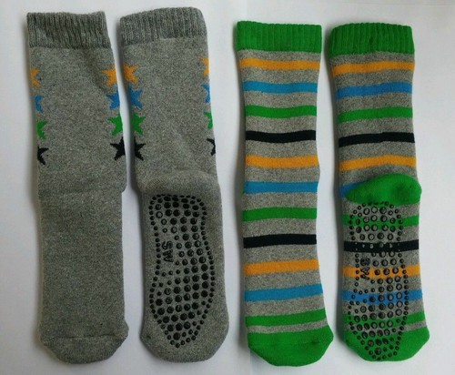 4 Paar Kinder Stopper Socken Anti-Rutsch Mädchen Winter 31/34 ÖkoTex Kleinkinder - Bild 3 von 7