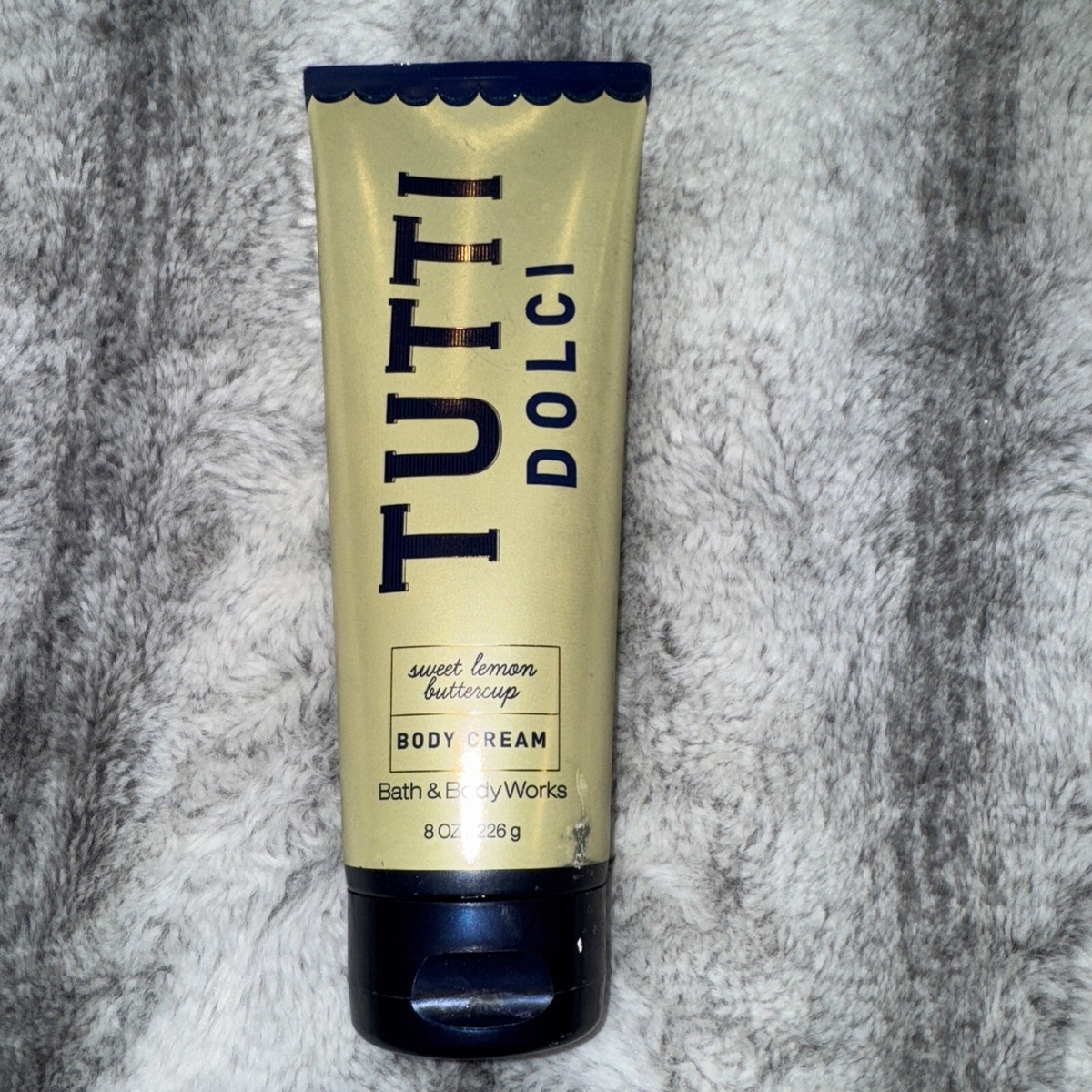 Bath Body Works Tutti Dolci Sweet Lemon Buttercup Body Cream