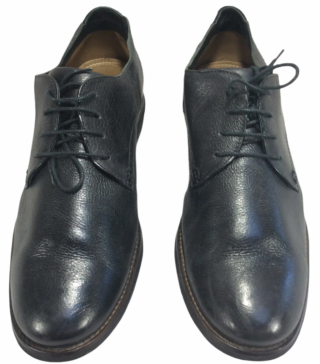 American Classics by De La Rentis Black Lace Up Men s Dress Oxford AC 1107 US10M