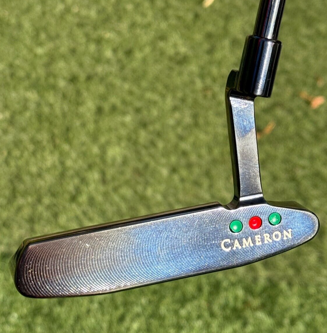 Scotty Cameron 2002 Holiday Candy Canes Newport 2 Black Pearl