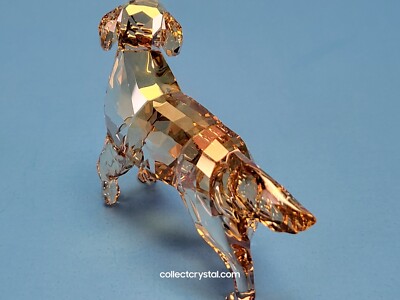 【新品未使用】ゴールデンレトリバー／DOG／SWAROVSKI Swarovski Figurine 1142823 Dog Golden Retriever 8.3 cm Original