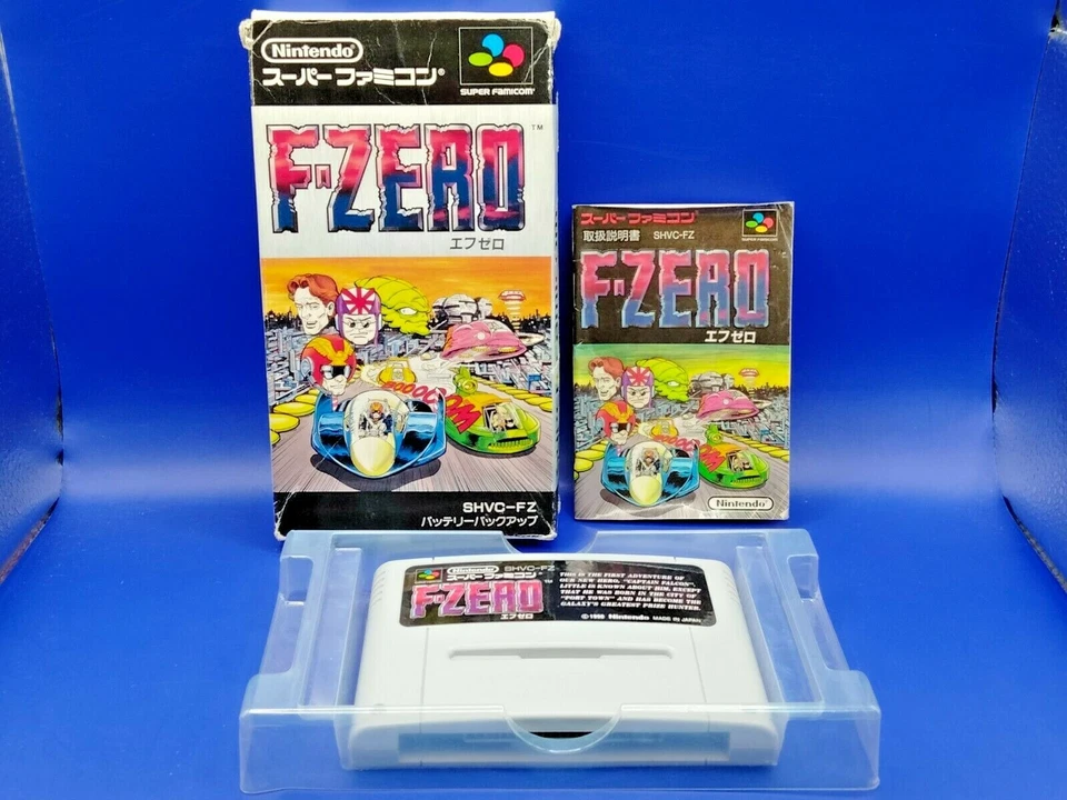 Lot 4 {racing Set !} F-ZERO + mario kart + Let's & Go + EXHAUST HEAT Japan - Image 4 of 4
