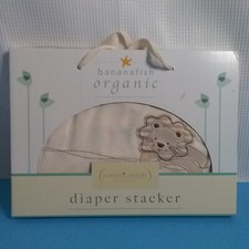 Bananafish Natures Jungle Diaper Stacker New