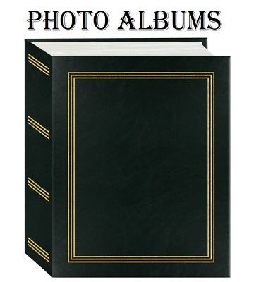 NEW Pioneer Photo Albums A4 100 Black Photo Album 100 Pockets 4''x6''