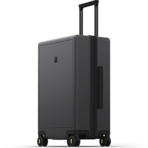 Valise LEVEL8 Luminous 24 Pouces - 100% PC Léger - Bagage Cabine - Neuf - Gris Foncé