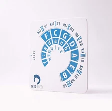 Theo Wheel - Music Theory Circle of Fifths Educational Learning Tool - USA Made