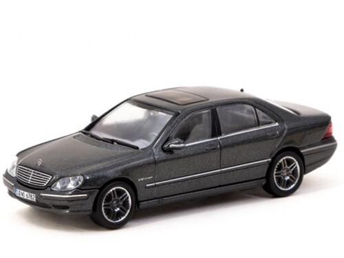 Tarmac Works 1:64 Diecast Model Car Global 64 Mercedes Benz S65 AMG Grey