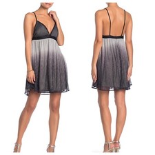 NWT Show Me Your Mumu Ombré Metallic Pleat Dress XS