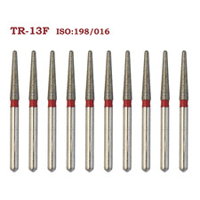 Dental Burs Diamond TR-13F Taper Round End Chamfer FG High Speed Bur Fine