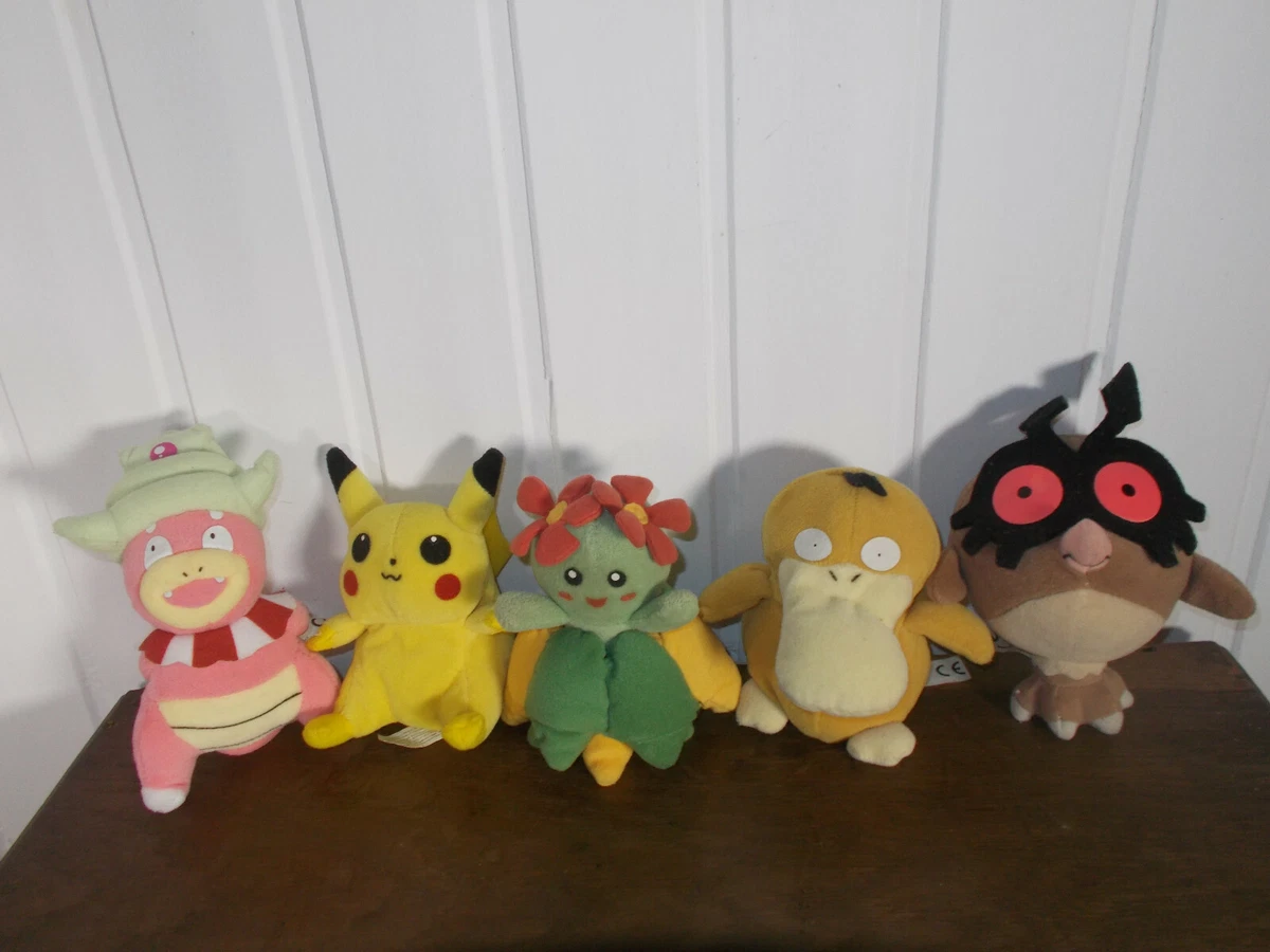 Peluche Pokémon PSYKOKWAK Hasbro 1999 - 2000 FR Psyduck Peluche Pokémon PSYKOKWAK Hasbro 1999 - 2000 FR Psyduck
