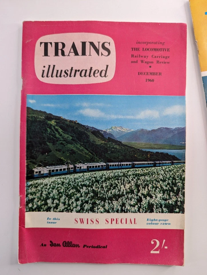 Railway Locomotives Trains Booklets and Magazines Bundle Vintage Lot - Image 4 of 4