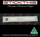 <!--F#f_0-->Suits Holden HSV VN SV89 Dash Badge Decal Domed Sticker<!--F/-->