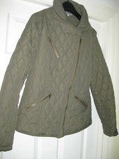 Red Herring Padded Jacket - Worn Once - Khaki - Get The Country Look