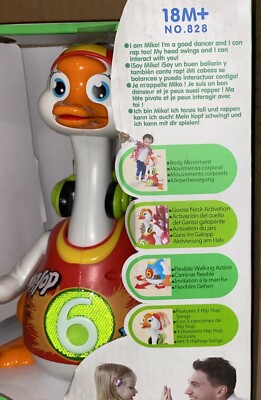 Dancing Duck Goose Toy Hola Development HipHop Swing Musical Talks