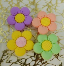 Flower Shoe Charms Shoe Accessories Floral Charm Cute Stylish Clips Colorful