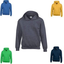 Gildan Heavy Kinder Kapuzen Pullover Sweat Shirt Hoodie Sweater Jacke Pulli