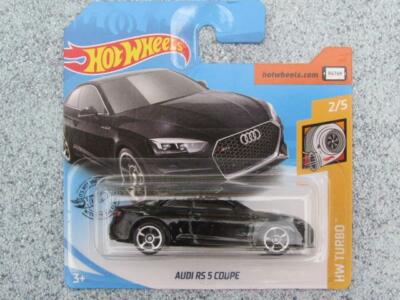 Hot Wheels Audi RS 5 Coupe Die-Cast Car - Black, 1:64 Scale, 118/250 Turbo Series - View #3
