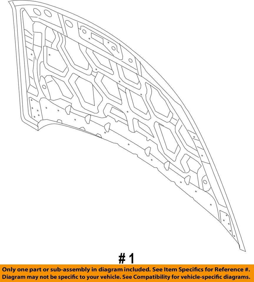 Capó usado se adapta a: Ford Taurus 2015 grado B Foto 4 de 4