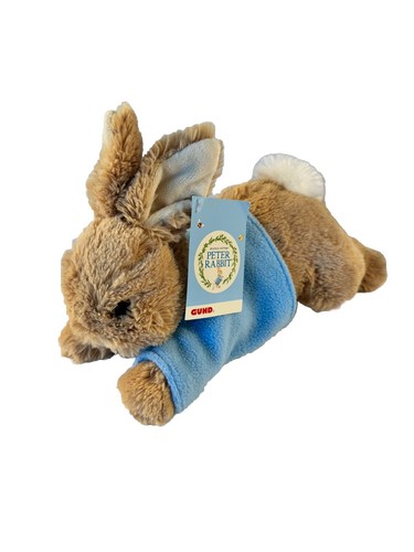 Gund Beatrix Potter Classic Peter Rabbit Plush Laying Bunny stuffed ...