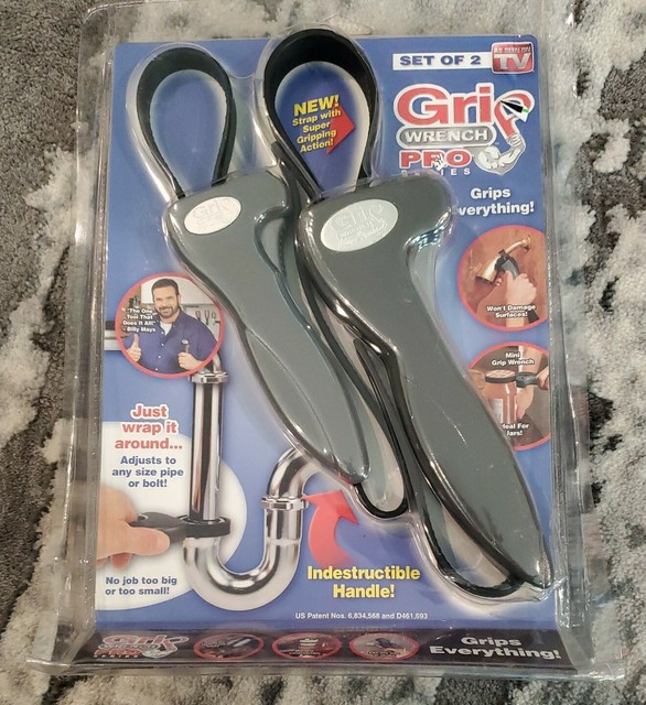 GRIP Wrench Pro Series Set of 2 as Seen on TV for sale online eBay