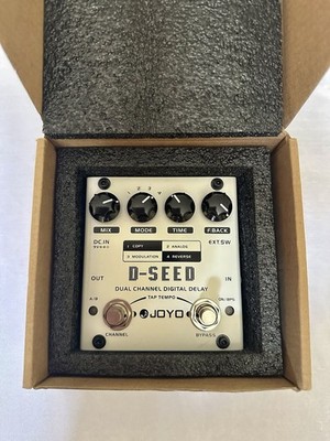 Joyo D-Seed Zweikanal-Verzögerungspedal Gitarreneffekte