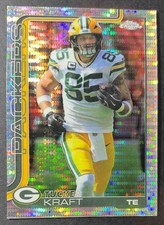 2025 Tucker Kraft Topps Football Chrome Pulsar Refractor #108 Green Bay Packers