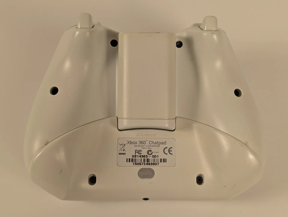 OEM Microsoft Xbox 360 Wireless Controller White Genuine Original w/ Keyboard🔥 - Image 2 of 4