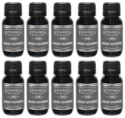 Edwards Essence Honey Bourbon 50ml 10 Pack Brewing Distilling Spirits