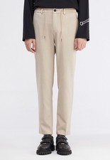 Giosongjiom Timeless Tapered String Pants Cream ZF5PT504CR