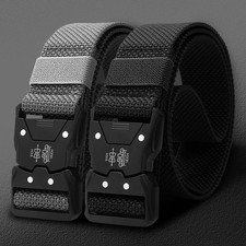 Tactical Waist Belt: Durable Automatic Buckle Outdoor Adventure Unisex