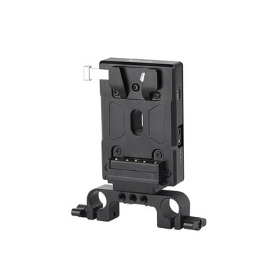 Nitze V Mount Battery Adapter Plate, with USB-C Input/Output (PD 3.0), DC (8V...
