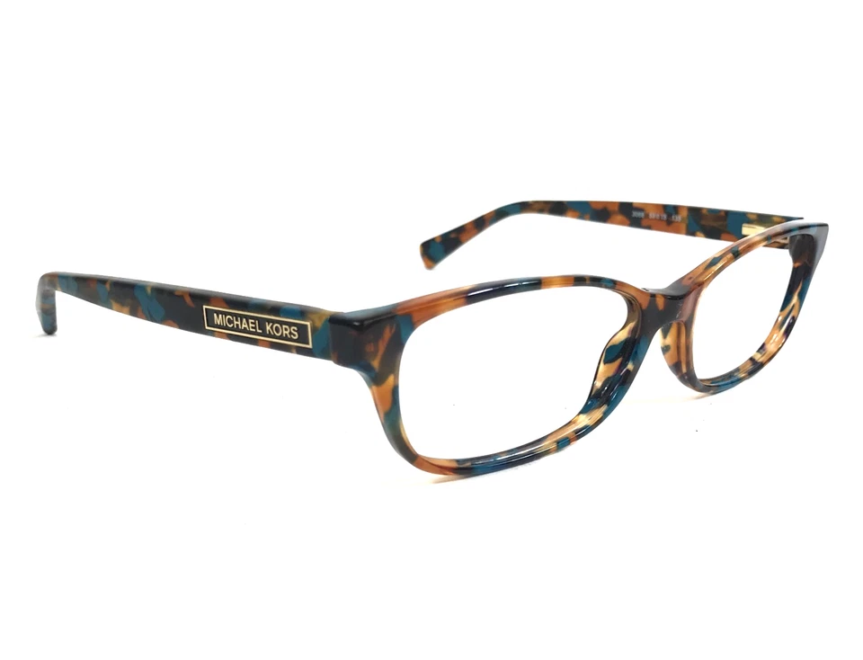 Michael Kors Eyeglasses Frames MK4024 Porto Alegre 3068 Blue Tortoise 53-15-135 - Image 3 of 4