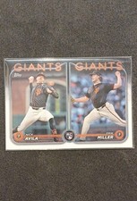 2024 Topps Update Series - Rookie Combos Erik Miller, Nick Avila #US271 (RC)