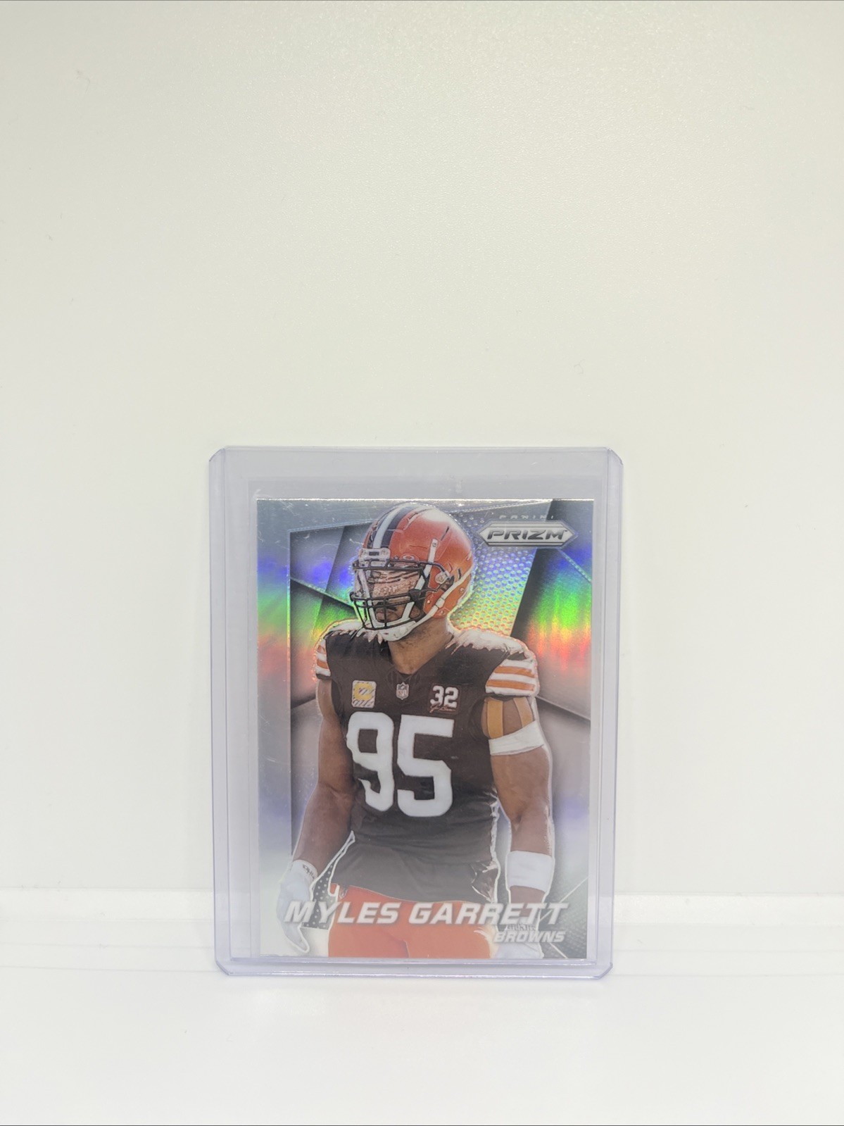 2024 Panini Prizm - Prizm Flashback Myles Garrett #8 Silver Prizm