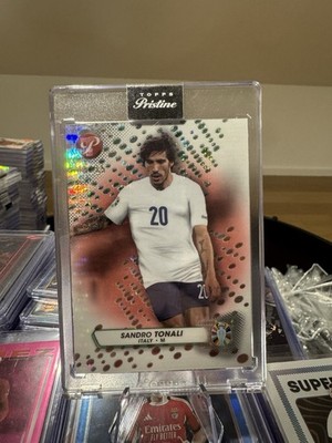 Sandro Tonali Topps Pristine 15/15 Und Base Auto