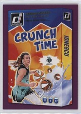 2025 Panini Donruss WNBA Crunch Time Press Proof Purple Sabrina Ionescu #9 0c3