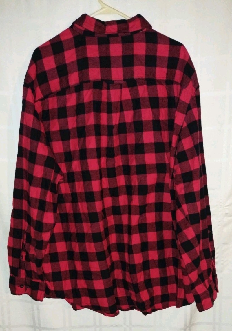 John Bartlett Consensus Red Black Plaid Colored B… - image 3