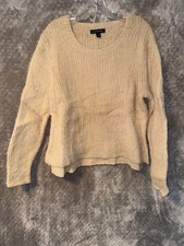 Oversized Scoop-Back Sweater