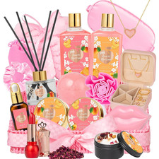 Valentines Day Gifts for Women Gift - 23-Piece Luxury Spa Gift Baskets for Women